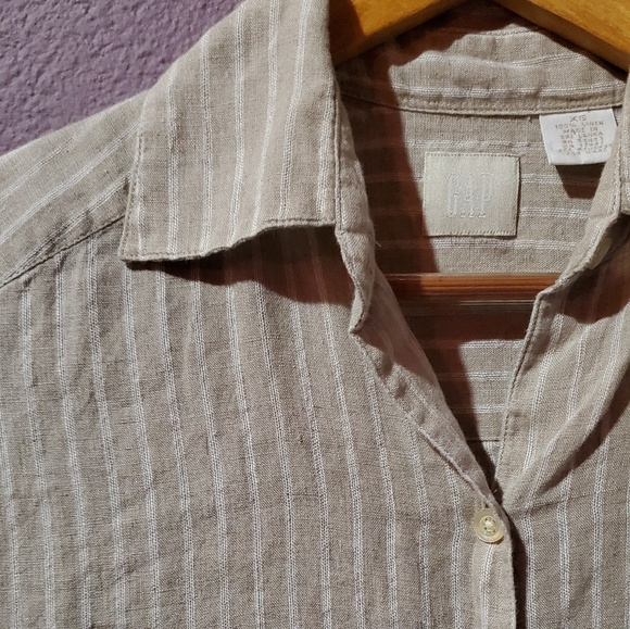 Gap linen button up shirt - Picture 6 of 7